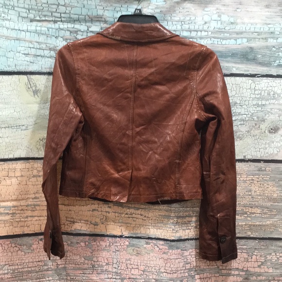 Z BRAND BURNT BROWN JACKET SIZE L - Picture 13 of 16